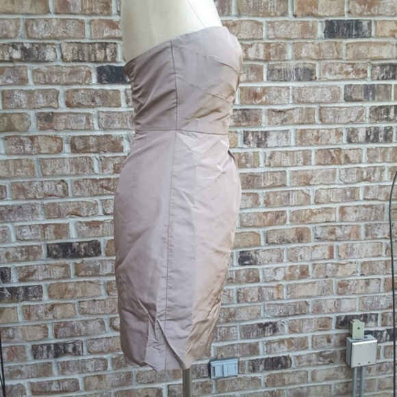 Exclusive  J.CREW  strapless mini dress sz 2 - Picture 2 of 7